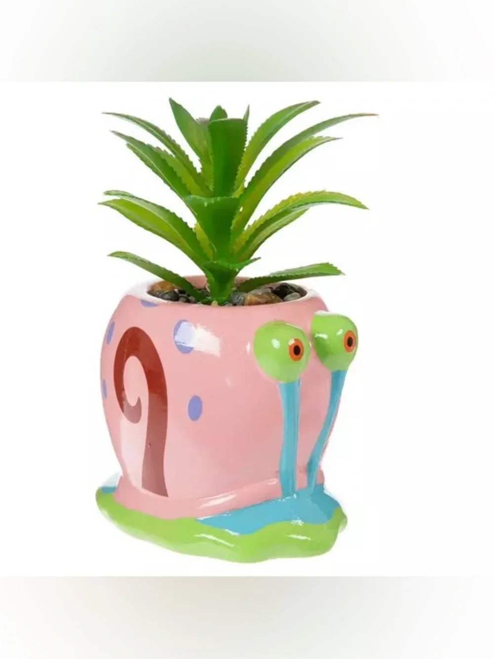 Green Plant In Gary The Snail Pot